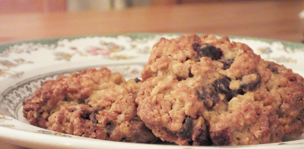 Oat Choc Chip Cookies - Pikalily Food Blog