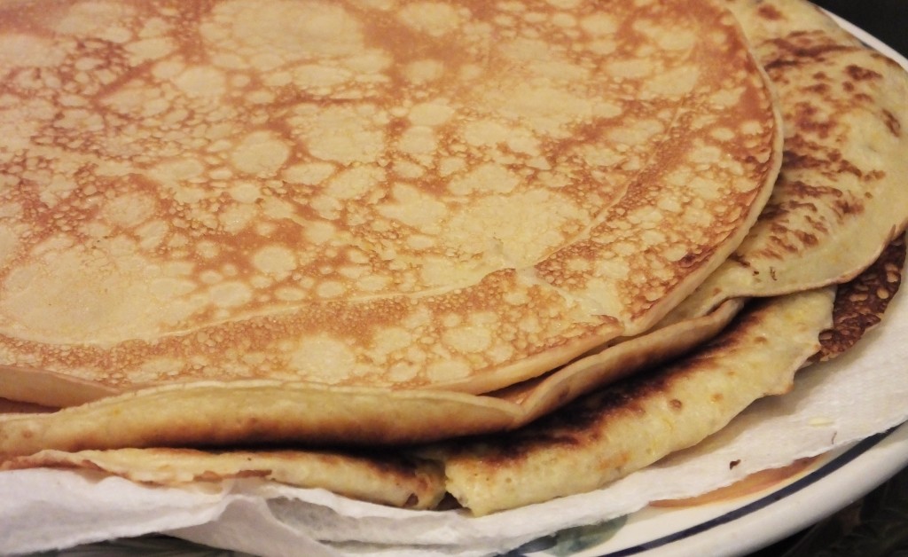 Stacked crepes - pancake recipe - pikalily food blog