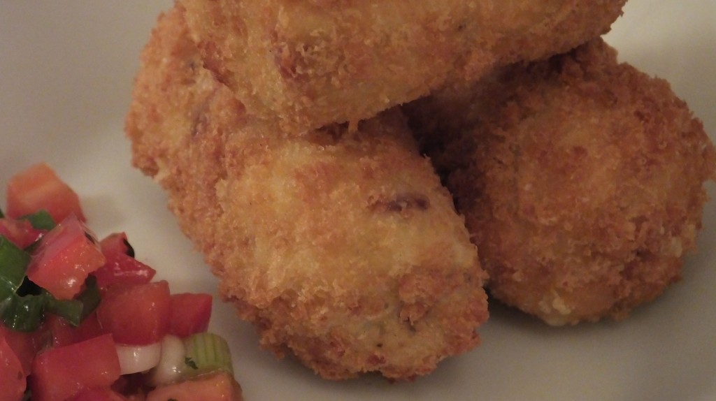 Bacon cheese croquettes - Pikalily food blog