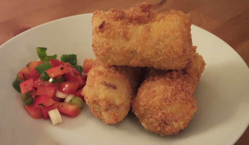 Bacon cheese croquette recipe - Pikalily food blog