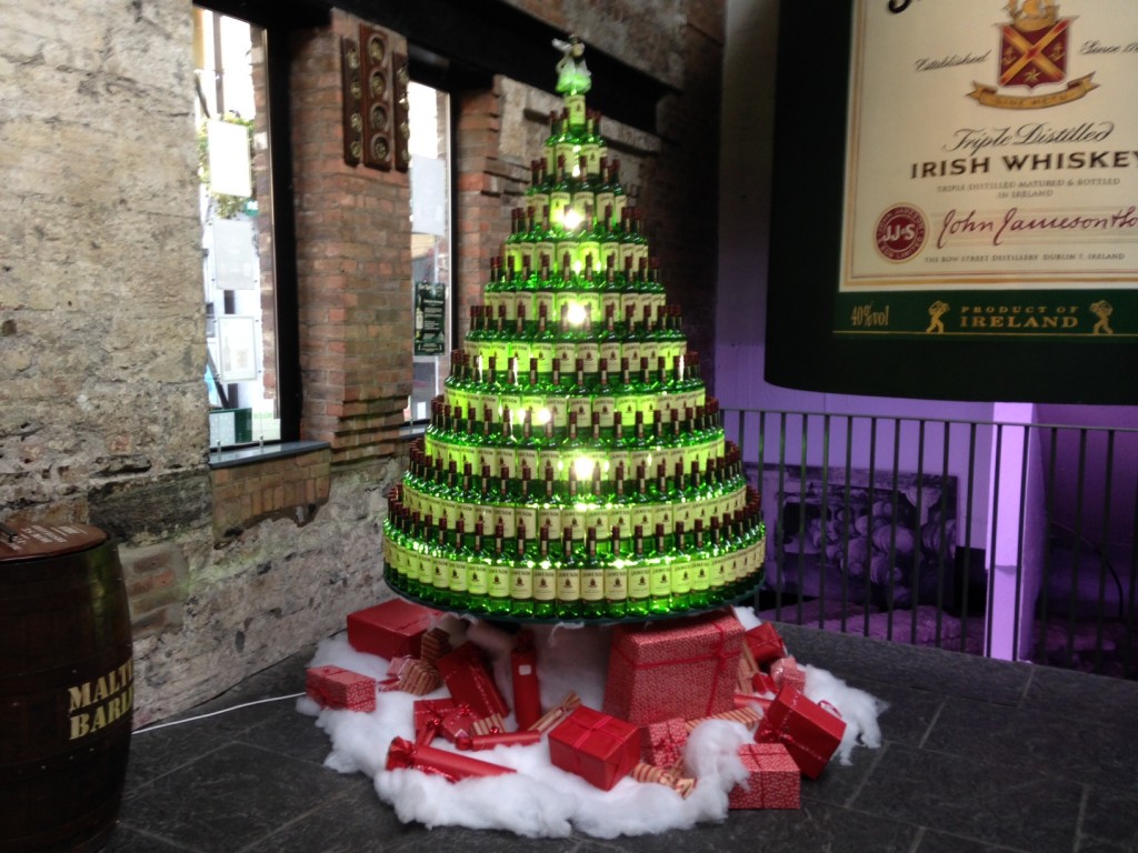 Jameson distillery tour Christmas Dublin