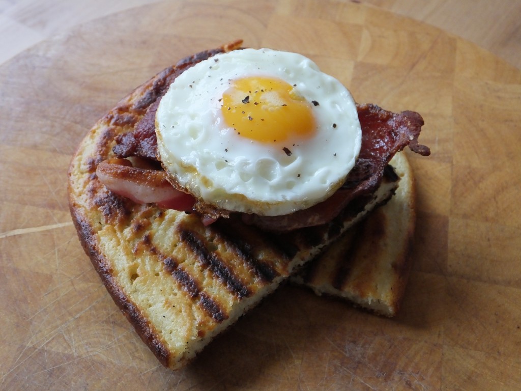 Bacon Egg Waffle Recipe - Pikalily Food Blog