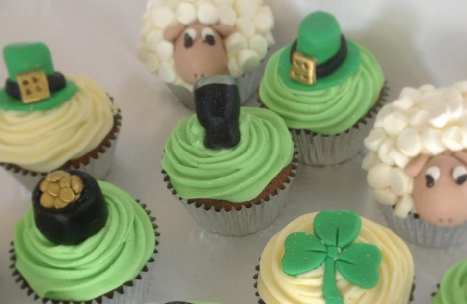 St Patricks Day Cupcakes - Pikalily Food Blog