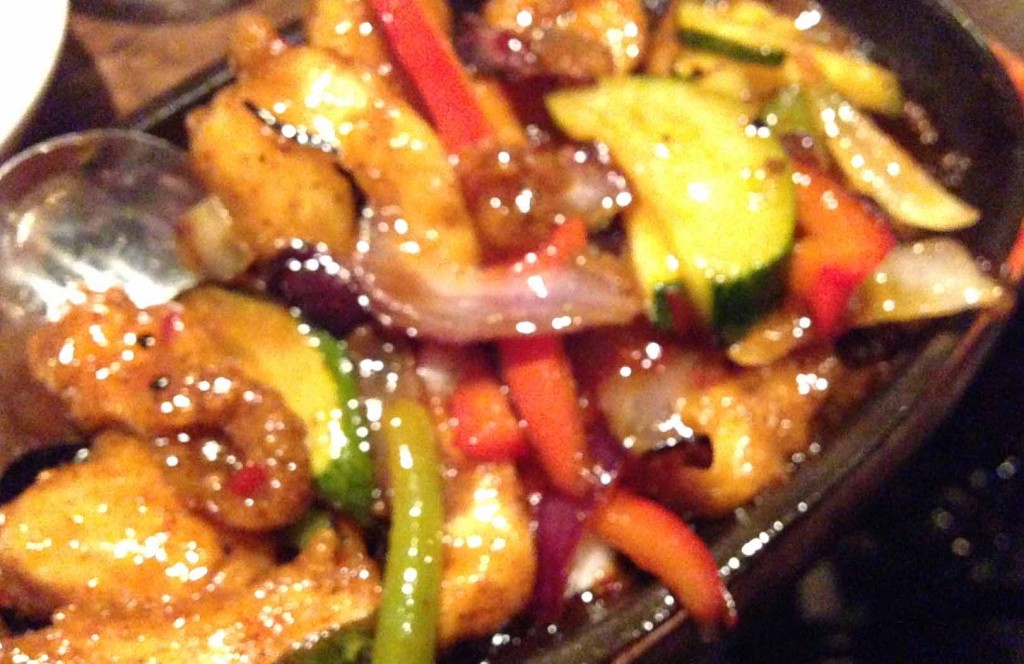 salt chilli chicken sizzler - Maghera Inn - Pikalily food blog
