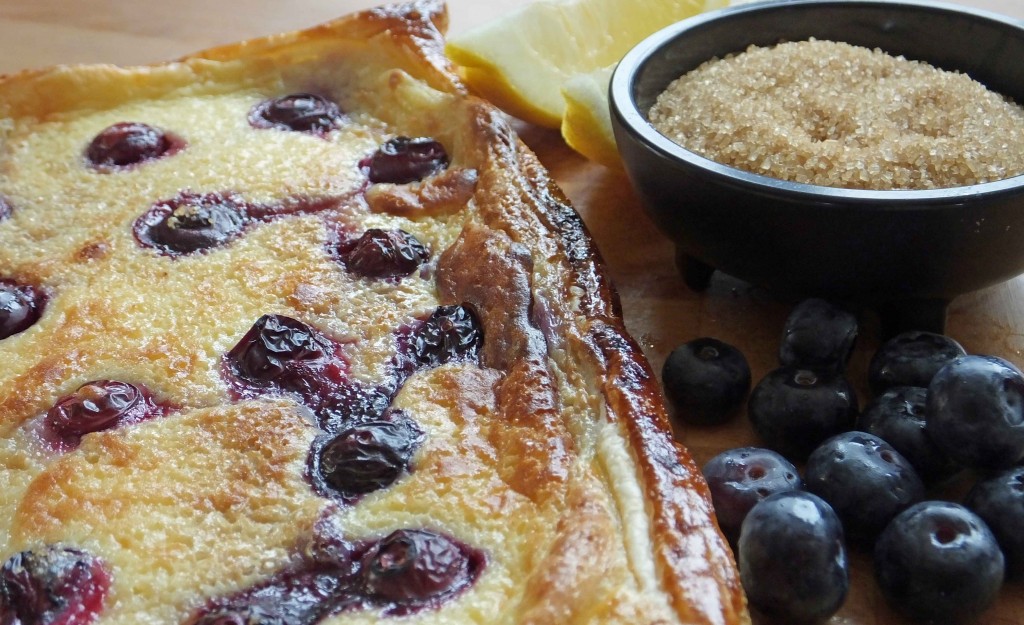 Blueberry and lemon curd tart - Pikalily Food Blog