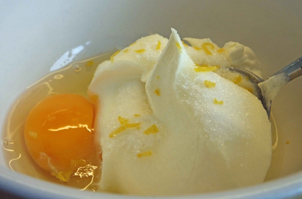 Lemon mascarpone mix - Pikalily Food Blog