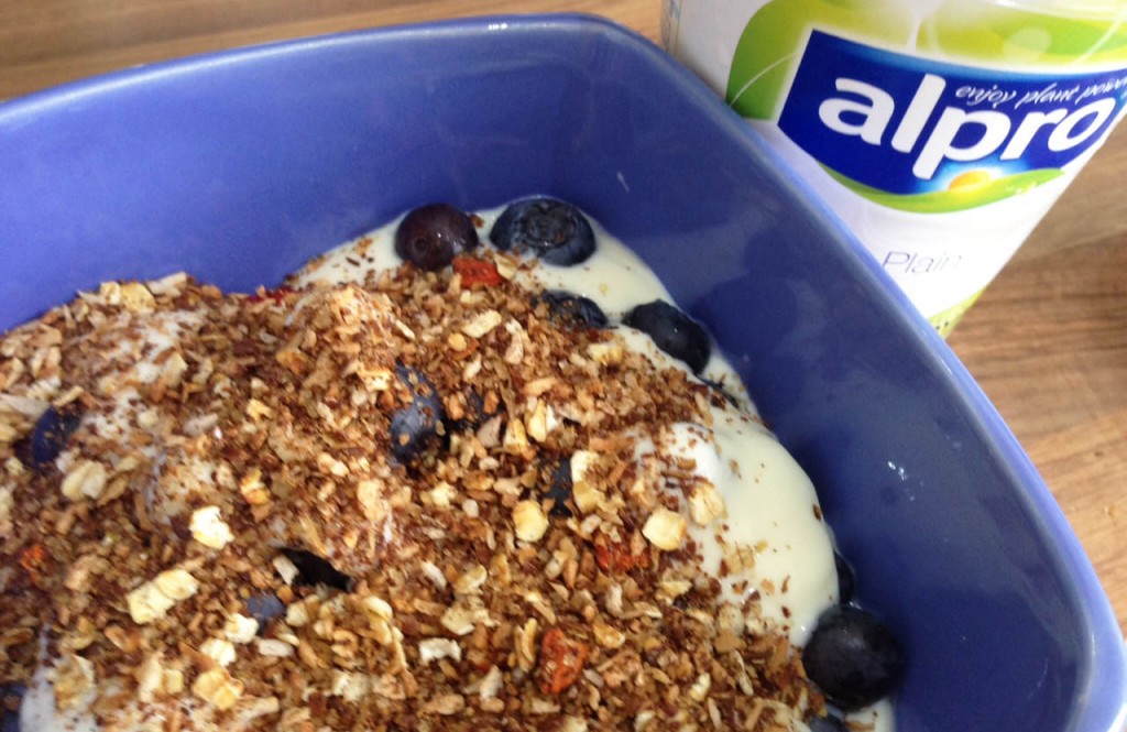 Homemade granola berry and yoghurt - Pikalily Food Blog