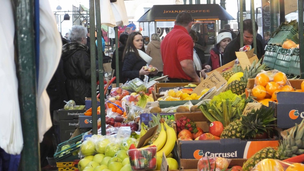 Fruit stall at St Georges Market Belfast - Pikalily Food Blog