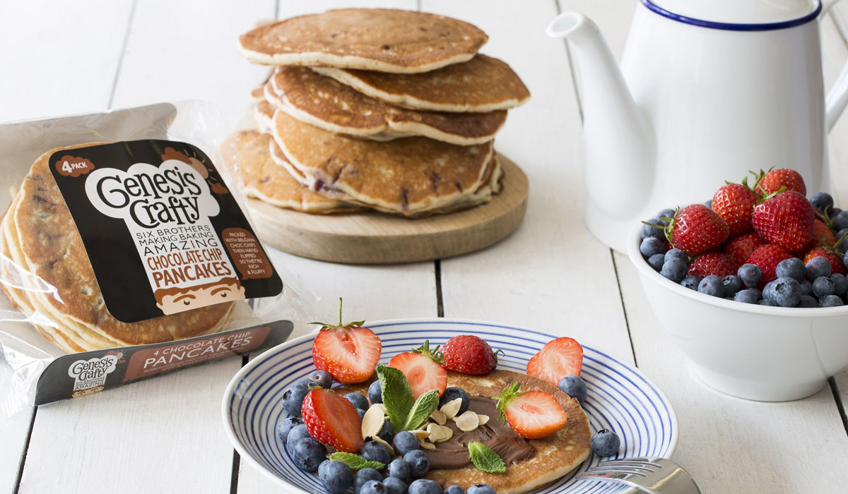 Genesis Crafty Blueberry Pancakes - Pikalily Food Blog