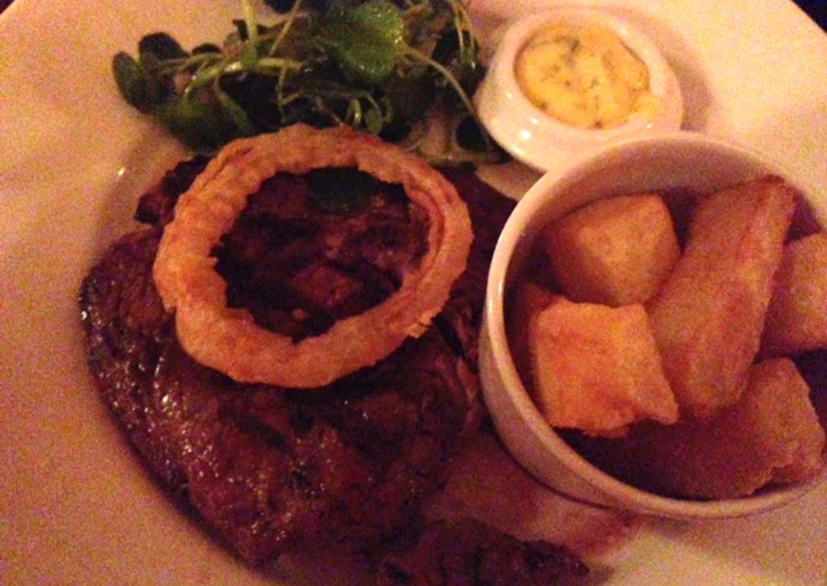 Rib Eye Steak Green Hen Dublin - Pikalily Food Travel Blog