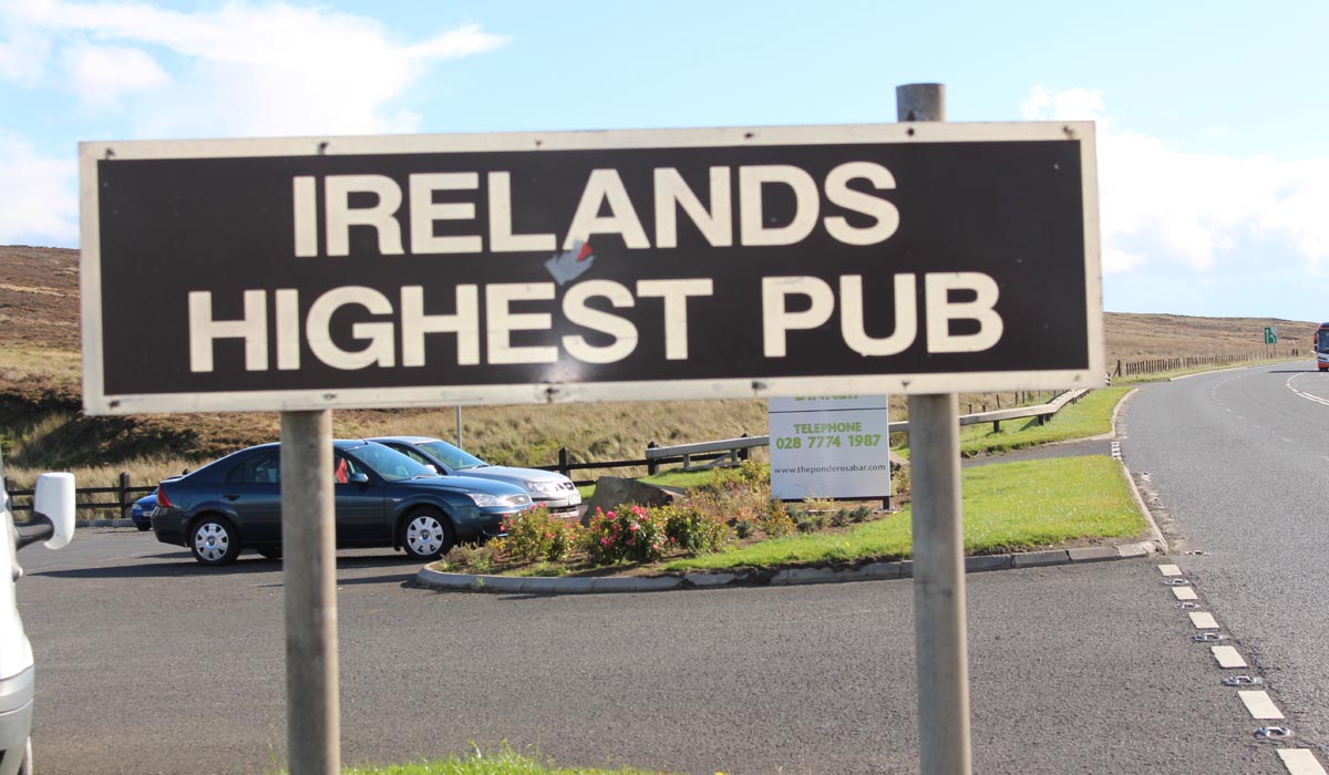 Ponderosa Bar - Irelands Highest Pub - Pikalily Travel Blog