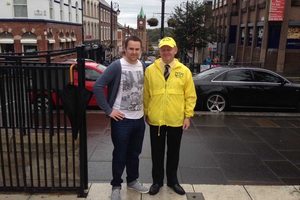 Martin McCrossan Derry Walking Tour - Pikalily Travel Blog