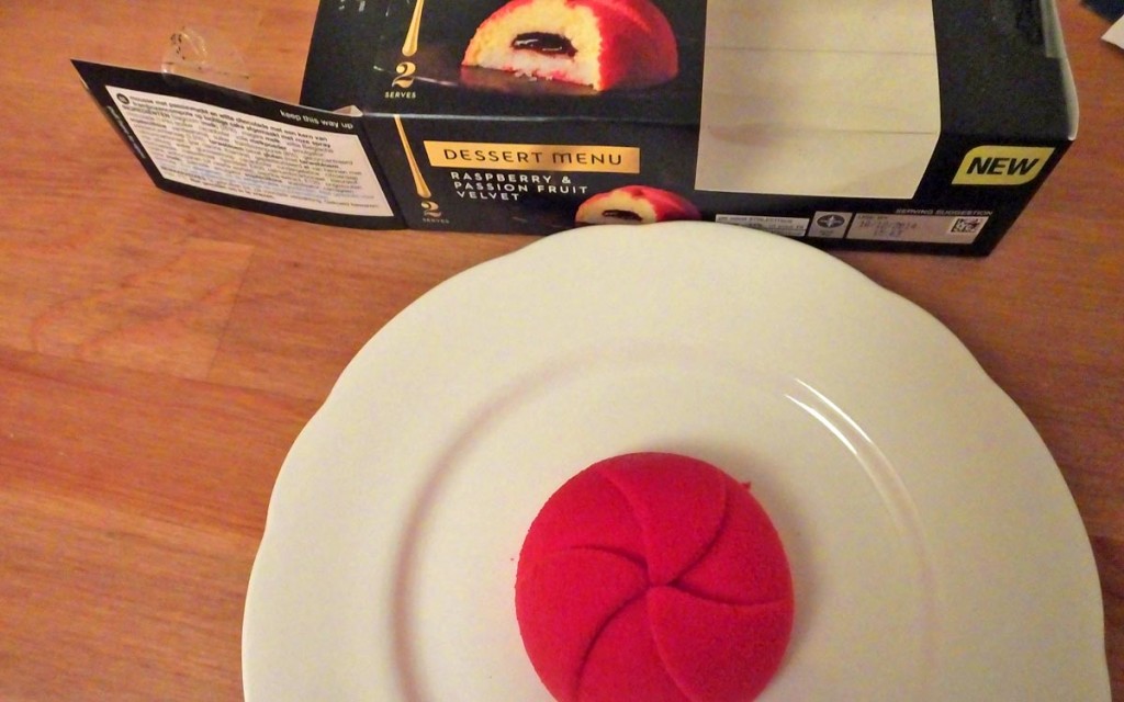 M&S Raspberry Velvet Pudding - Pikalily Food Blog