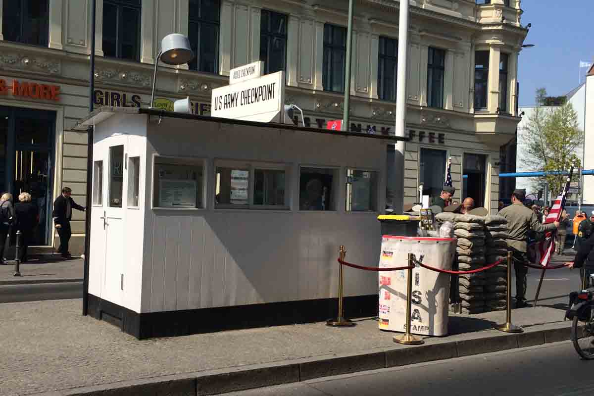 Checkpoint Charlie Berlin - Pikalily Travel Blog