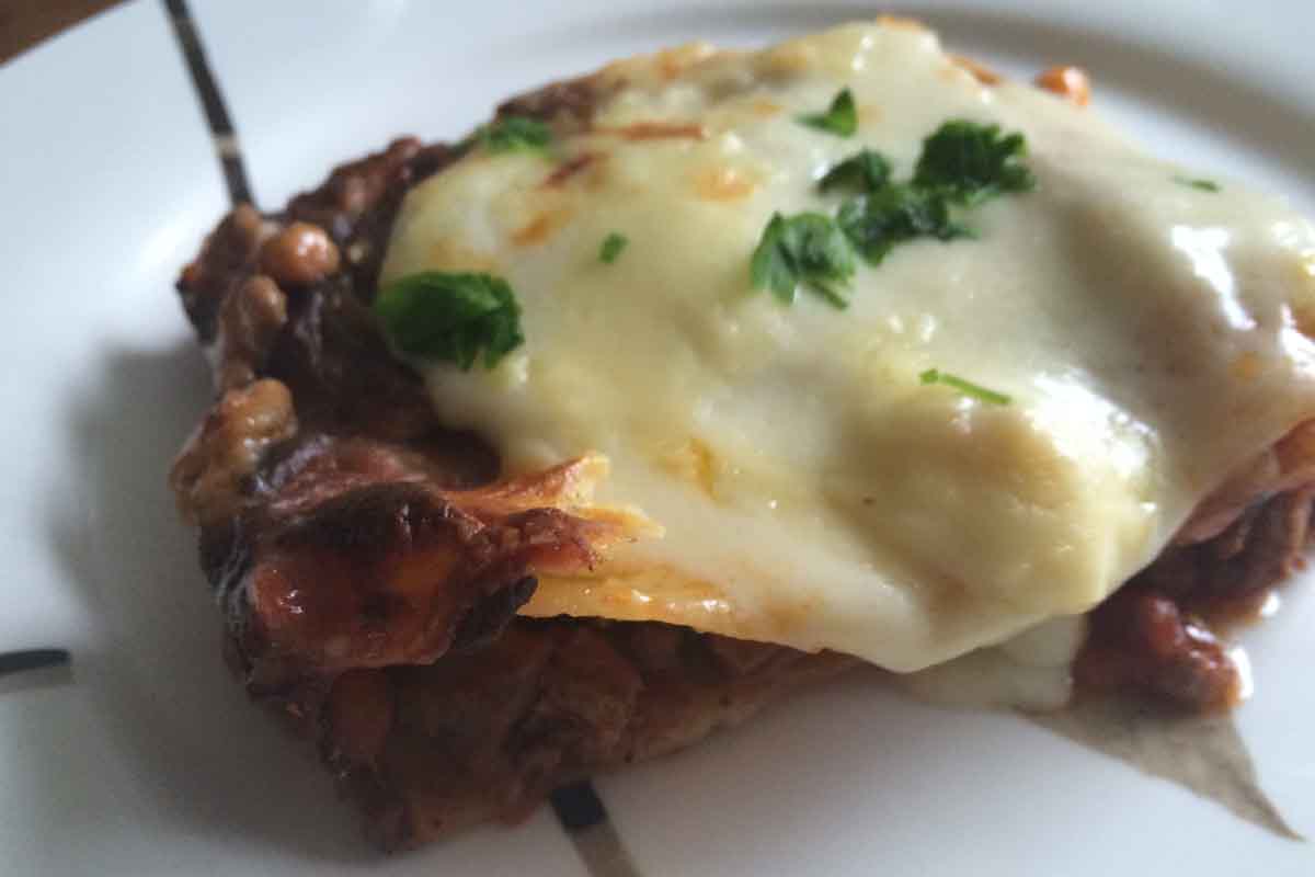 Homemade lasagne recipe - Pikalily food blog