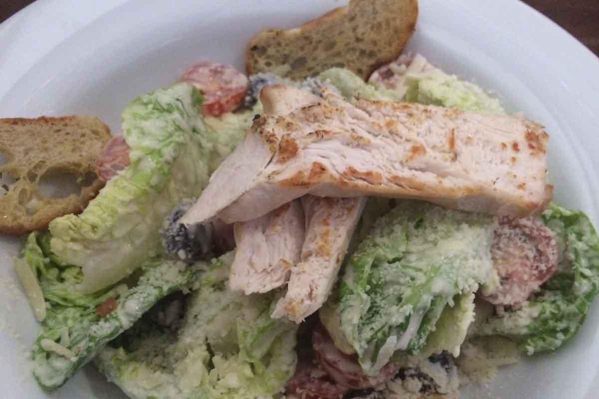 Chicken Caesar Salad Harlem Belfast - Pikalily Food Blog