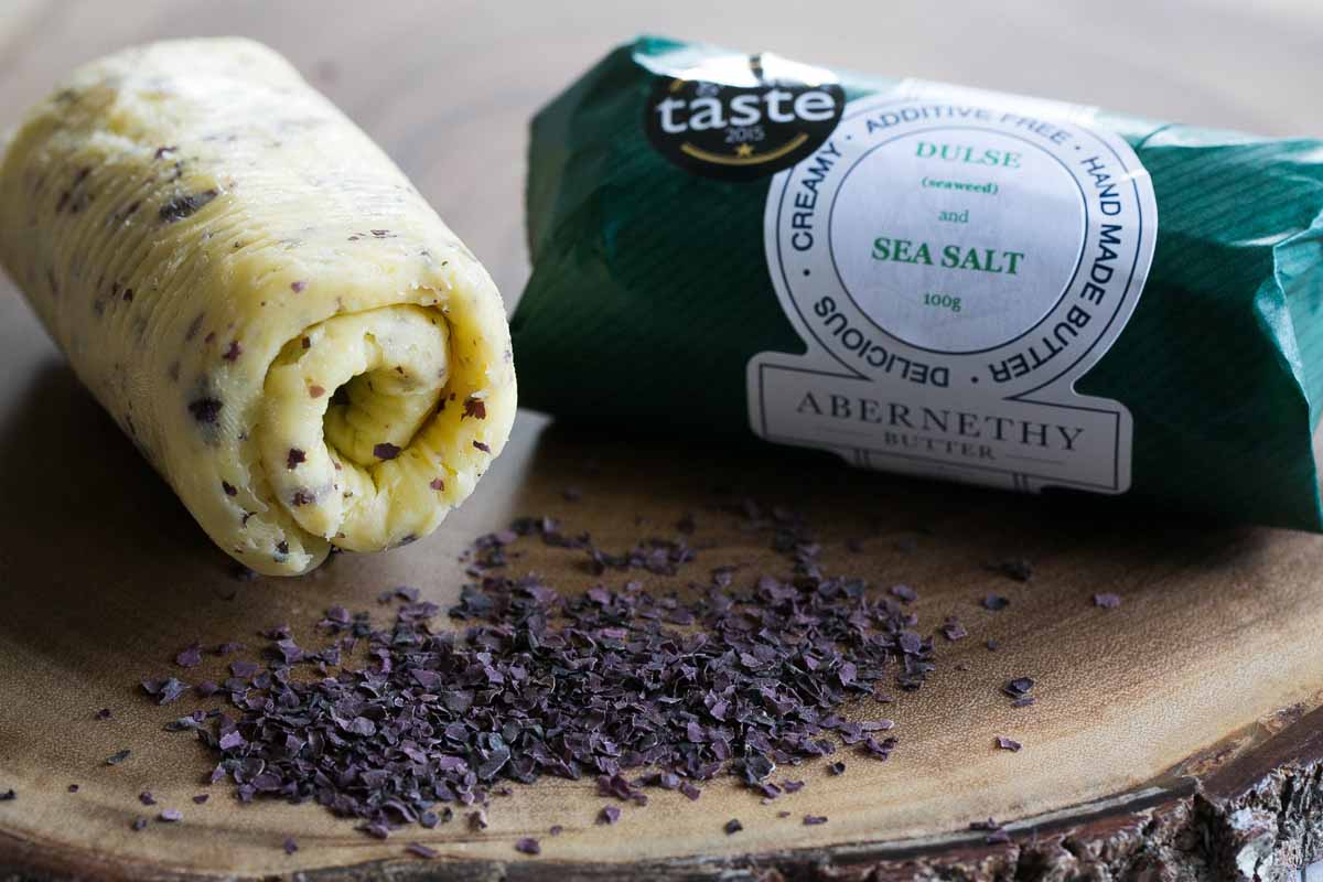 Abernethy Dulse Seasalt Butter - Pikalily Food Blog