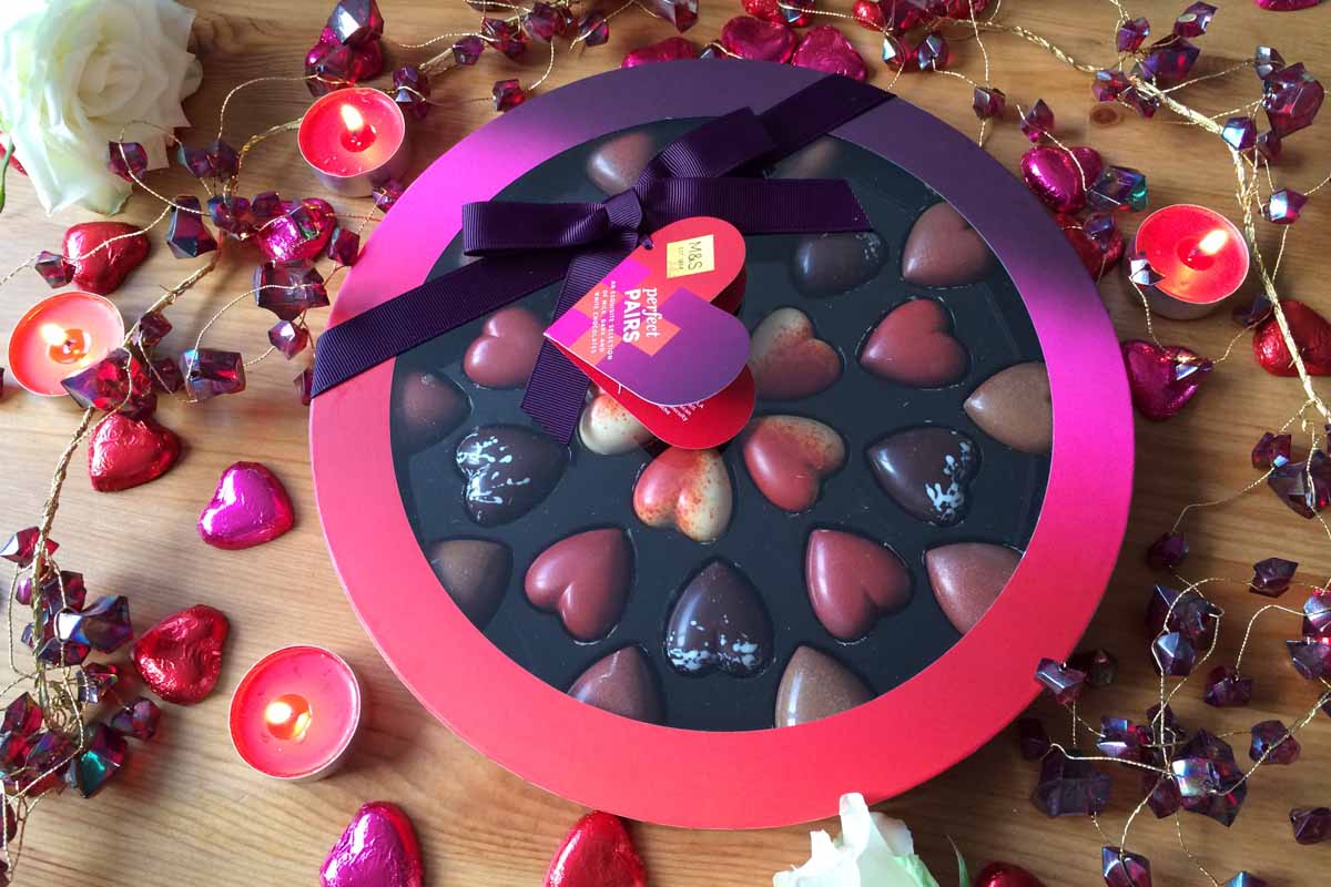 M&S Chocolate Heart Sweets - Pikalily Food Blog