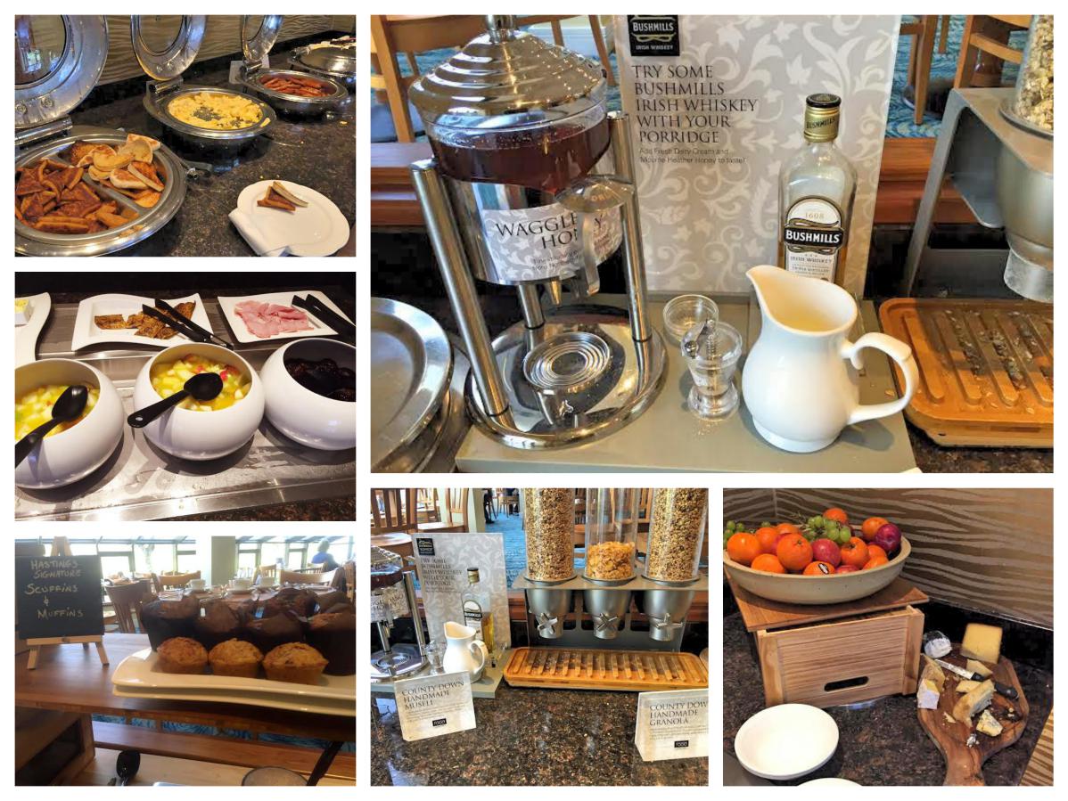 Breakfast Selection Stormont Hotel - Pikalily Food Travel Blog