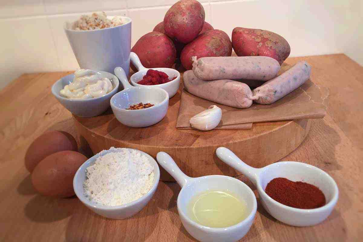 Spicy Spanish Potato Sausage Bomb Ingredients - Pikalily Food Blog