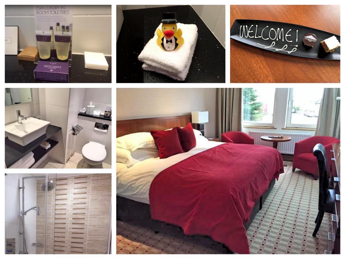 Stormont Hotel Bedroom En Suite - Pikalily Food Travel Blog