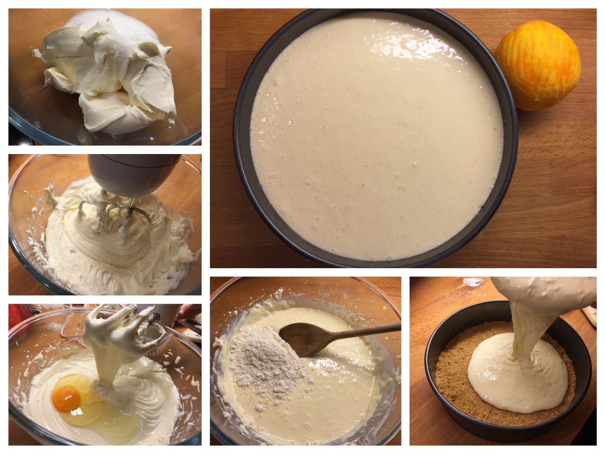 Baked Orange Cheesecake Recipe - Pikalily Food Blog