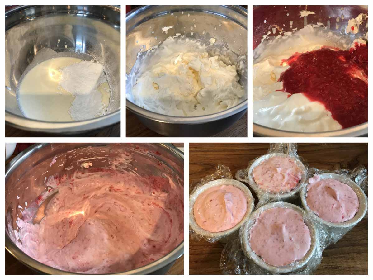 Raspberry Mousse Recipe - Pikalily Food Blog