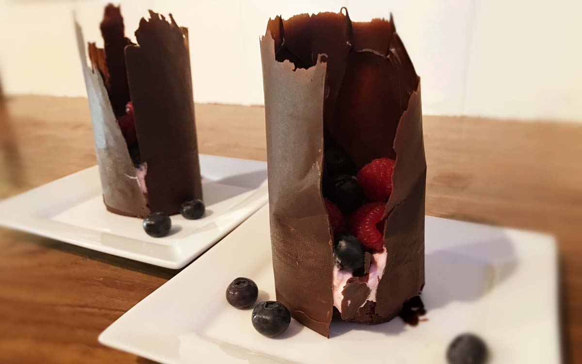 Chocolate Raspberry Tower - Pikalily Food Blog