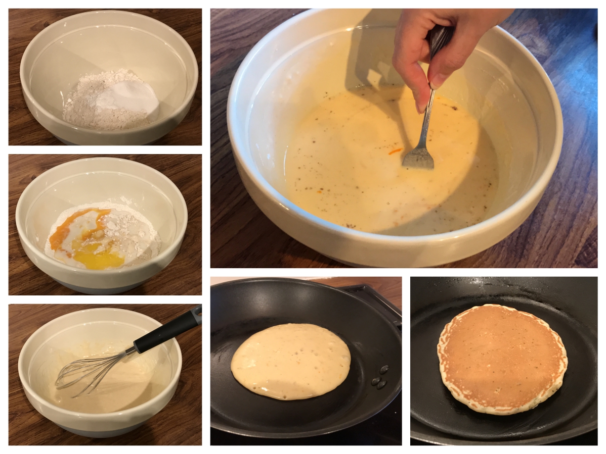 Orange and Cardamom Pancakes - Pikalily Food Blog