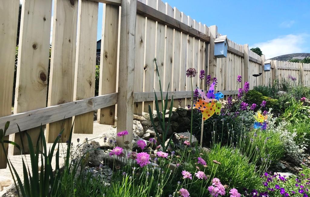 Garden Fence - Pikalily Garden Blog