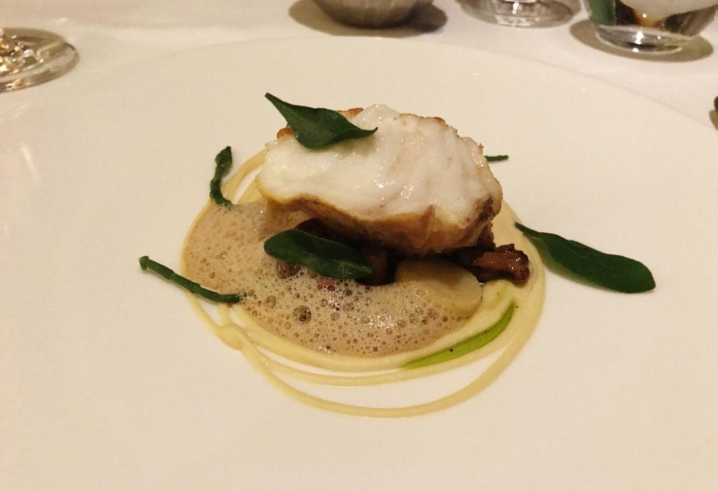 Gourmet Wine Night at Galgorm River Room - Monkfish Brown Butter - Pikalily Blog