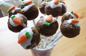 Carrot cake pops - Pikalily Food Blog