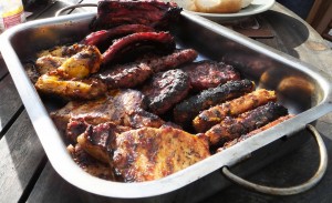 Cooking on a BBQ - Pikalily food blog