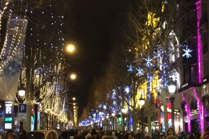 Champ Elysee Paris Night - Pikalily Food Travel