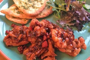 Estrella beer glazed chicken thighs - Pikalily food blog