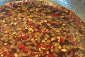 Making beer glaze sauce - Pikalily food blog