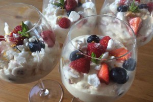 Cooking Eton Mess - Pikalily Food Blog