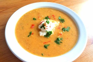 Spiced pumpkin coconut soup - Pikalily food blog