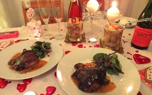 Valentines Day table ideas - Pikalily Food Blog