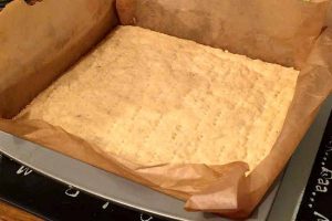 Salted Caramel Square Biscuit Base - Pikalily Food Blog